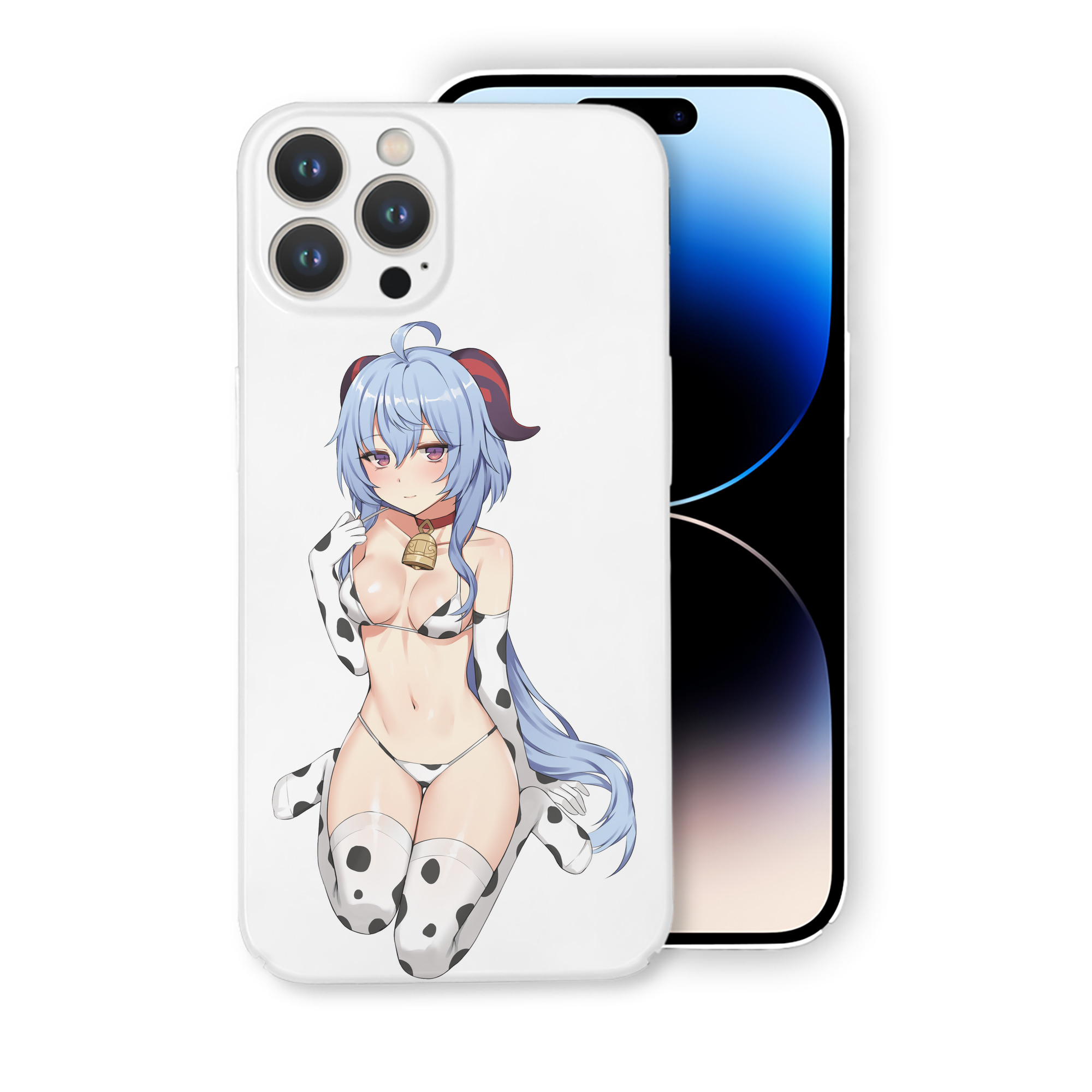 げんし神 甘雨 かんう genshin Ganyu 【iPhone 14シリーズ対応】ハードケース